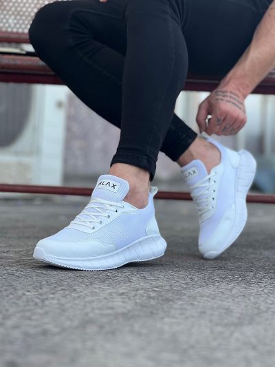 Wagoon WG063 Beyaz Triko Erkek Spor Ayakkabı