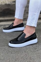 Wagoon WG161 Siyah Rugan Erkek Casual Ayakkabı