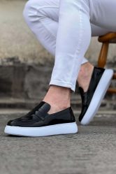 Wagoon WG161 Siyah Rugan Erkek Casual Ayakkabı