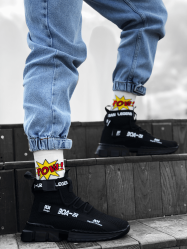 Zr-x700 Tarz Siyah Taban Spor Ayakkabı